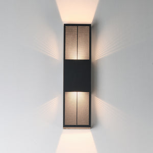 Grate 24" LED Outdoor Wall Sconce