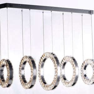 Charm 5-Light LED Linear Pendant