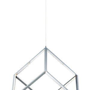 4 Square 1-Light LED Pendant