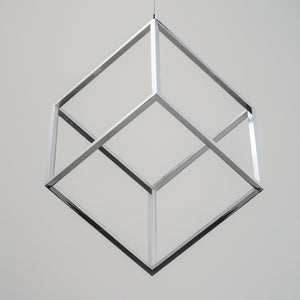 4 Square 1-Light LED Pendant