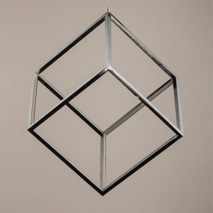 4 Square 1-Light LED Pendant