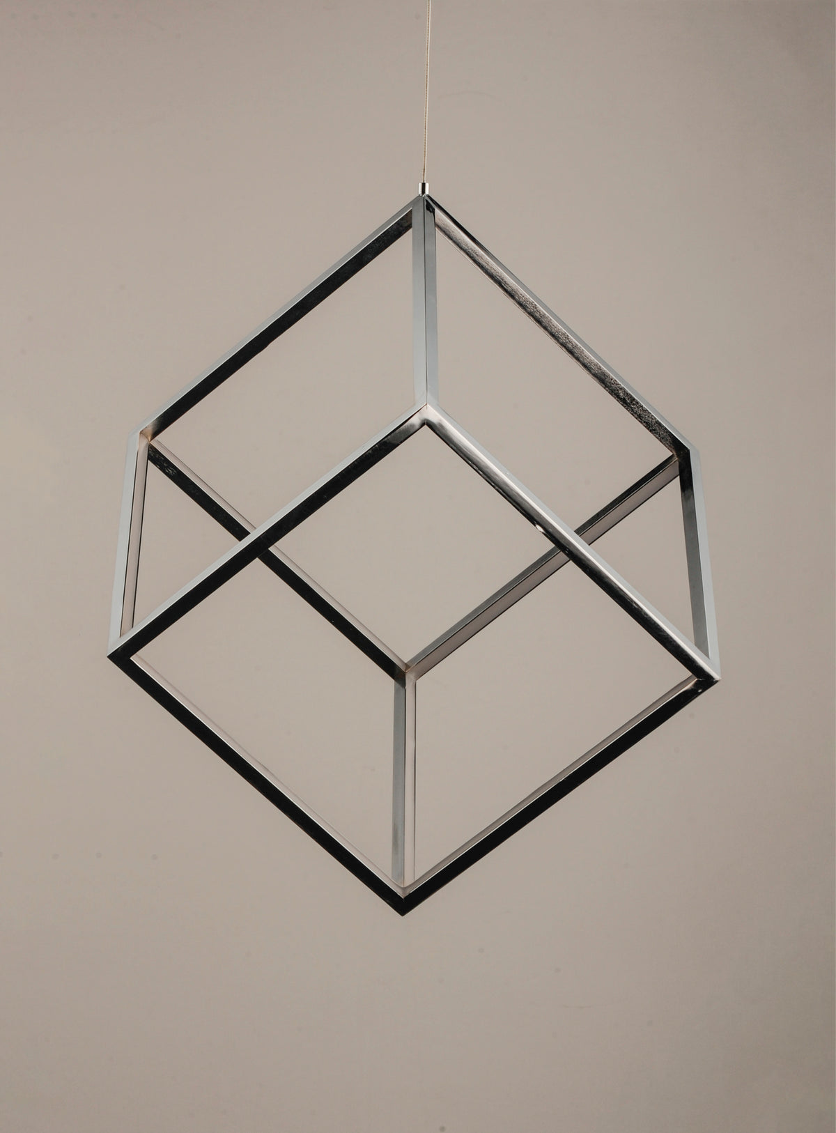 4 Square 1-Light LED Pendant