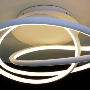 Twisted LED Flush Mount