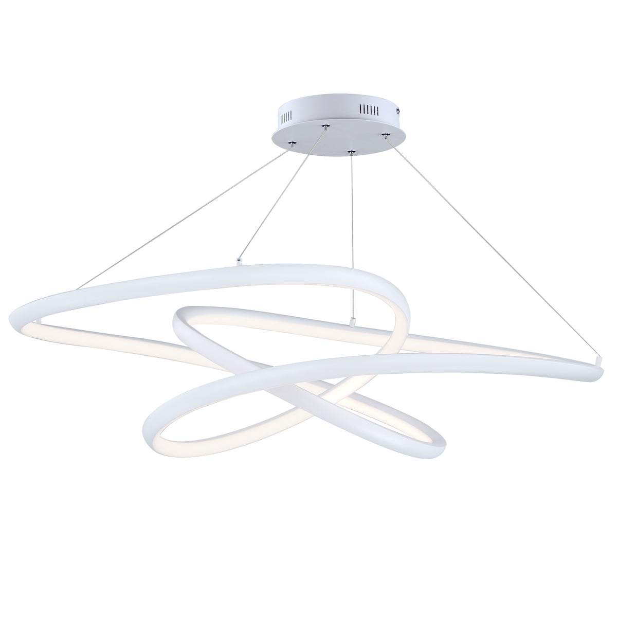 Twisted LED Pendant