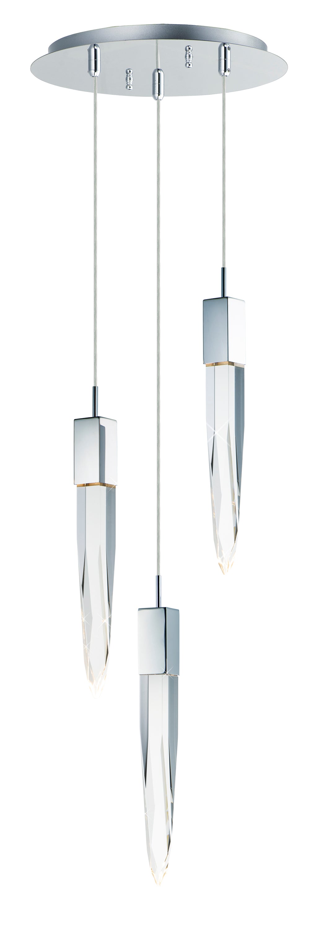 Quartz 3-Light LED Pendant