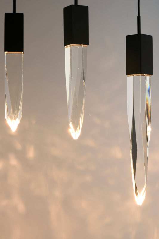 Quartz 3-Light LED Pendant