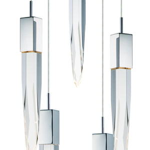 Quartz 5-Light LED Pendant