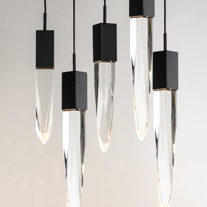 Quartz 5-Light LED Pendant