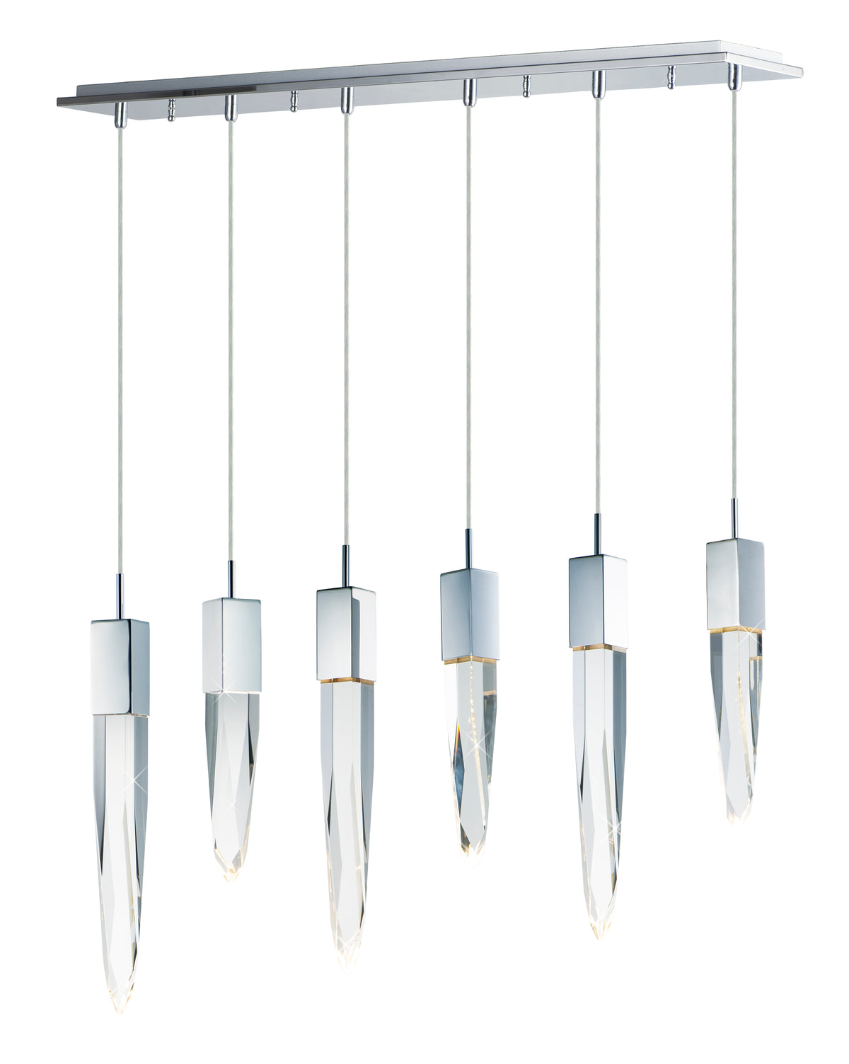 Quartz 6-Light LED Pendant
