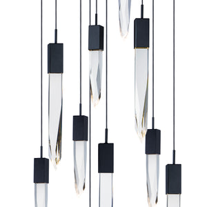 Quartz 10-Light LED Pendant