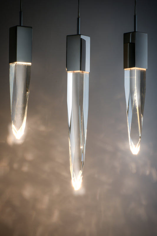 Quartz 10-Light LED Pendant