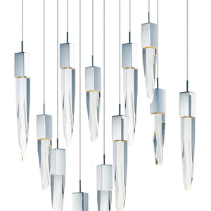 Quartz 12-Light LED Pendant