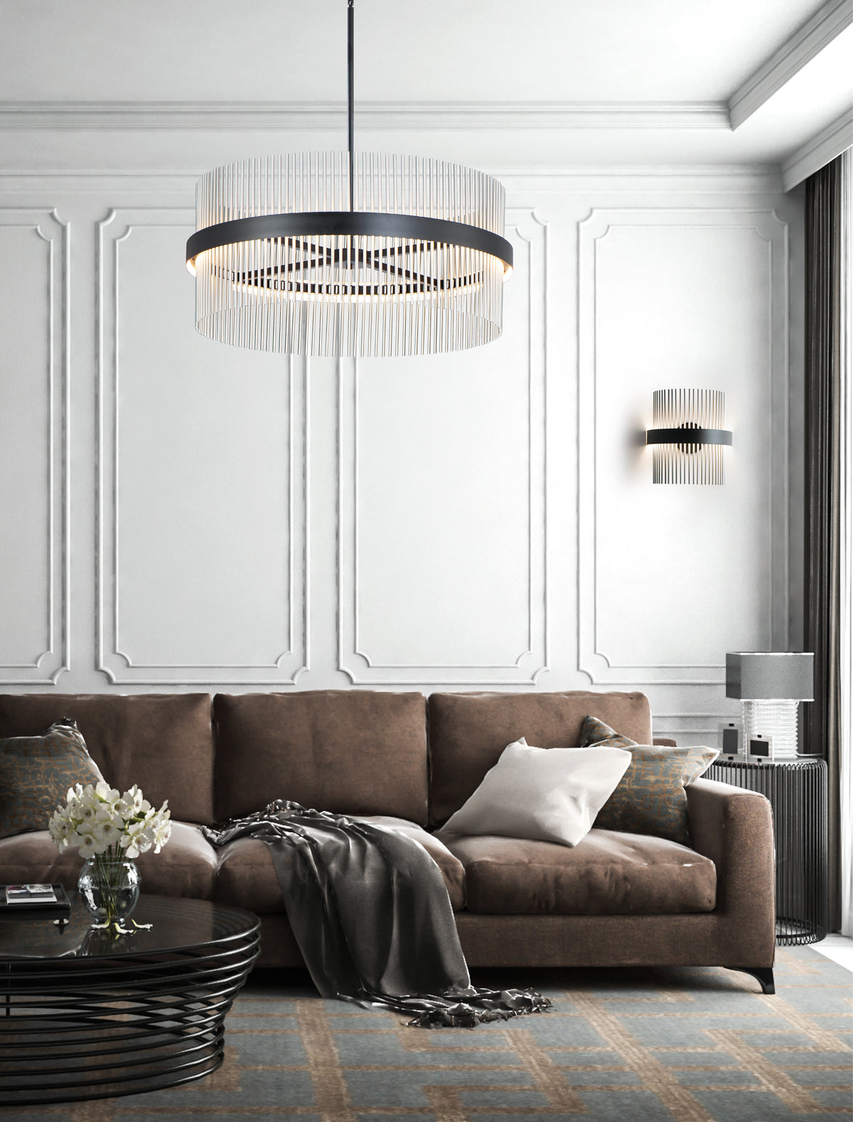 Chimes 34" LED Pendant WiZ