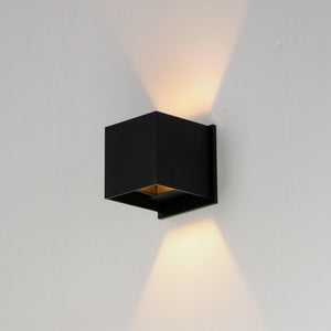 Alumilux: Cube LED Outdoor Wall Sconce