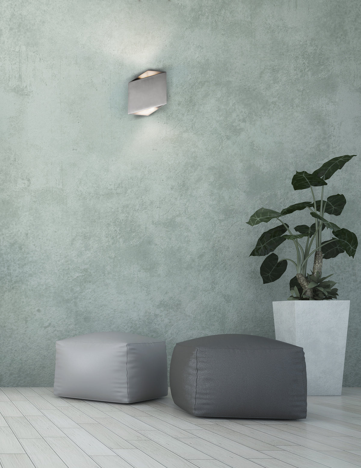 Alumilux: Facet LED Outdoor Wall Sconce