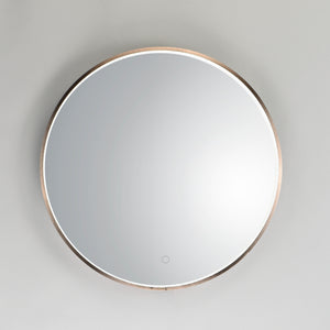 27.5" Round LED Mirror
