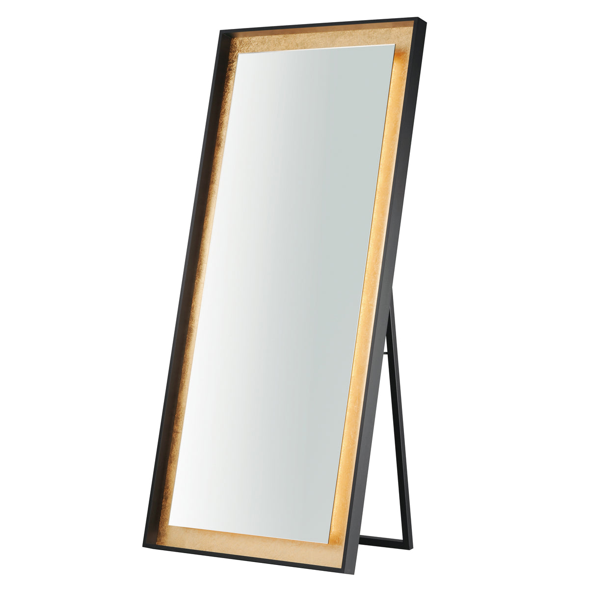 Floating 30" x 67" LED Free Standing Mirror