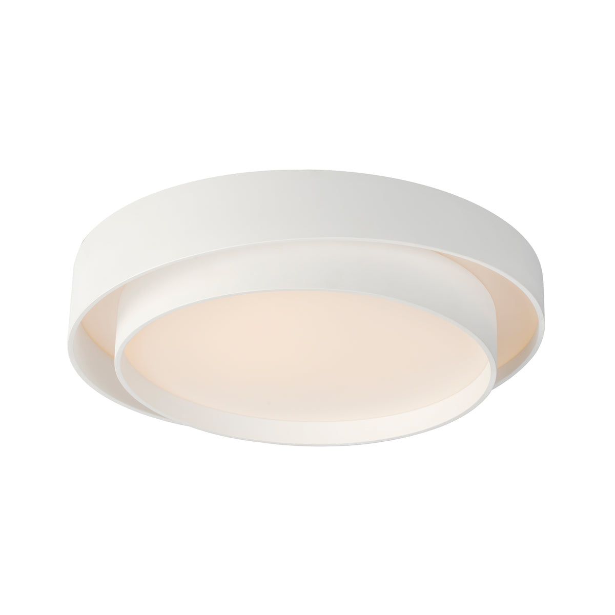 Ziggurat 24" LED Flush Mount