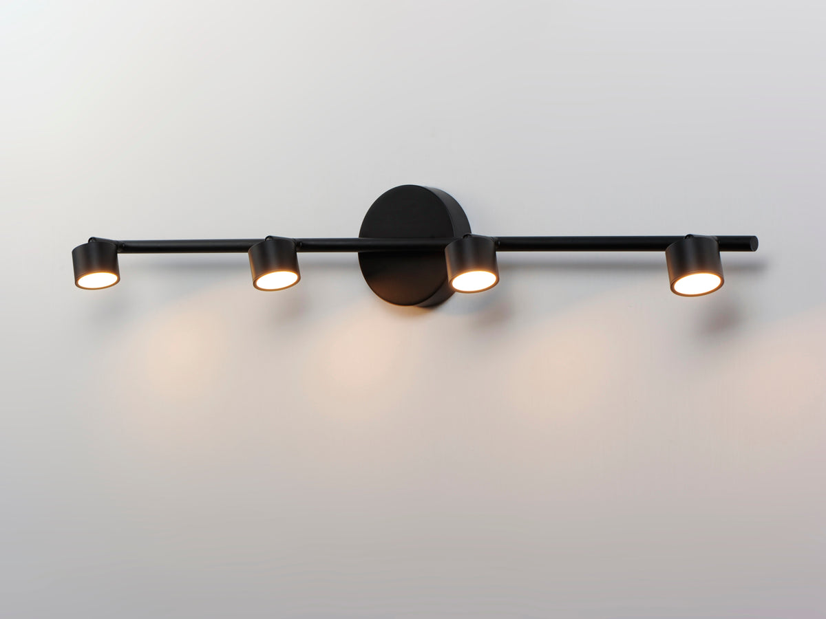 Taylor 4-Light Fixed Rail LED Track Light