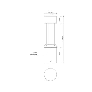 Knox Exterior Bollard