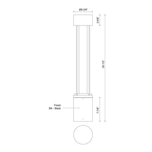 Knox Exterior Bollard