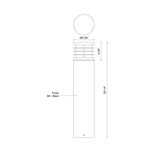 Blaine Exterior Bollard