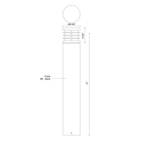Blaine Exterior Bollard