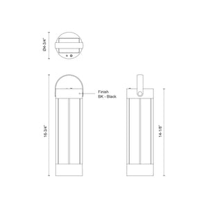 Suara Exterior Portable Lamp