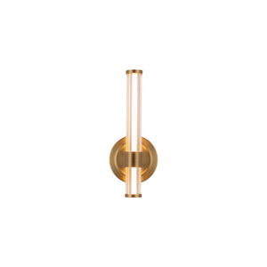 Elsie 12-in Matte Black LED Wall/Vanity Light