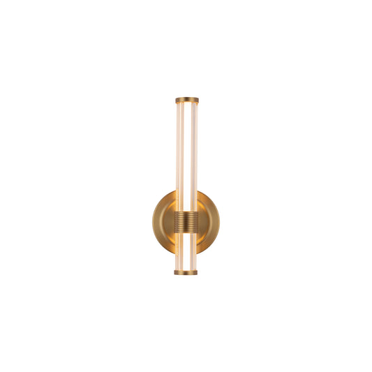 Elsie 12-in Matte Black LED Wall/Vanity Light