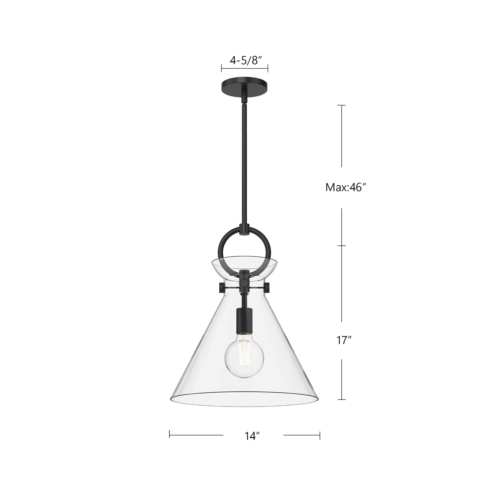 Emerson 14-in Pendant