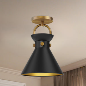 Emerson 9-in Flush Mount