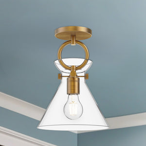 Emerson 9-in Flush Mount