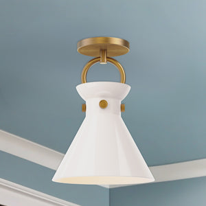 Emerson 9-in Flush Mount