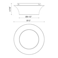 Emiko Flush Mount