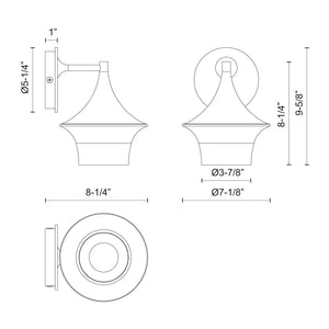 Emiko Wall/Vanity Light