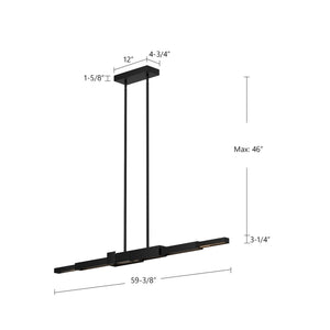 Enzo Linear Pendant