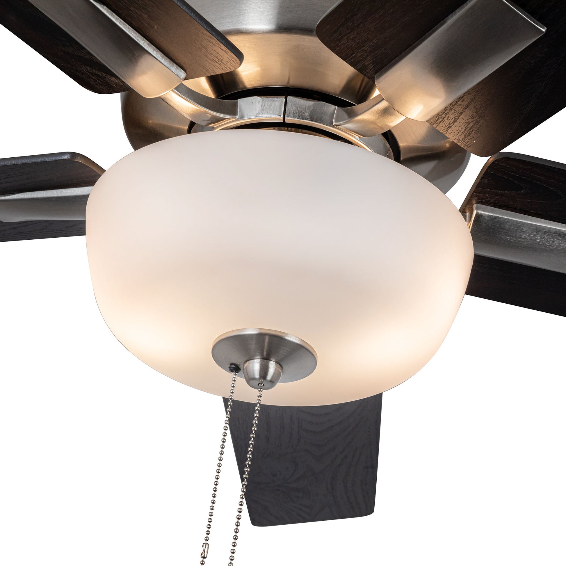 Erikson 52-in White FAN + LED KIT with Bulb Ceiling Fan