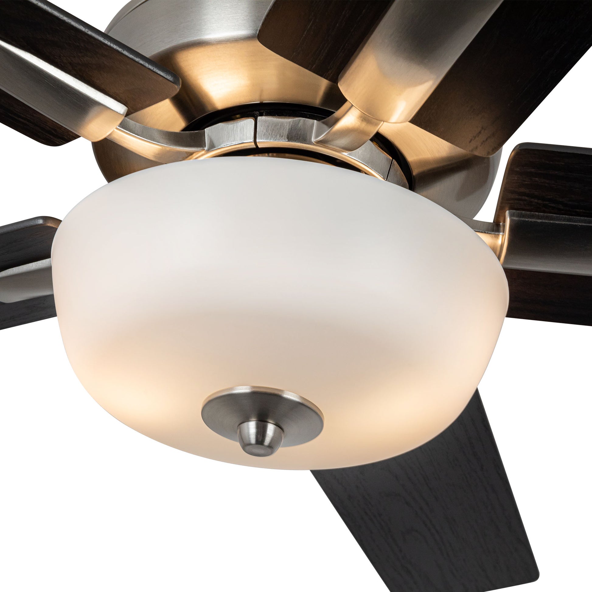 Erikson 52-in White FAN + LED KIT with Bulb Ceiling Fan