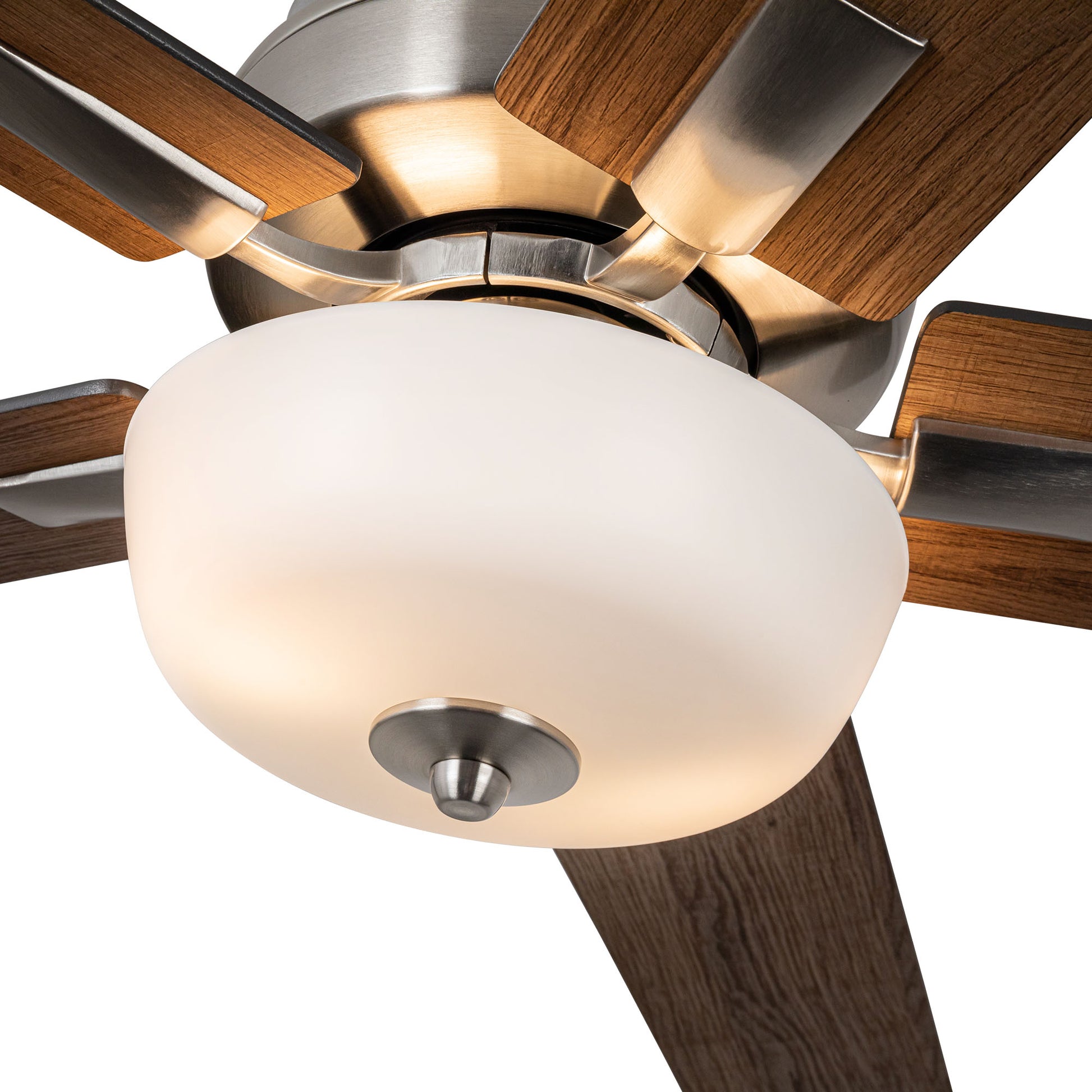 Erikson 52-in White FAN + LED KIT with Bulb Ceiling Fan
