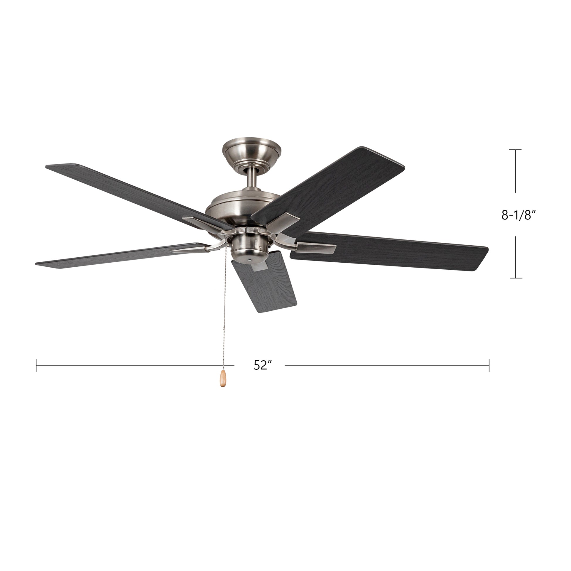 Erikson 52-in White FAN Ceiling Fan