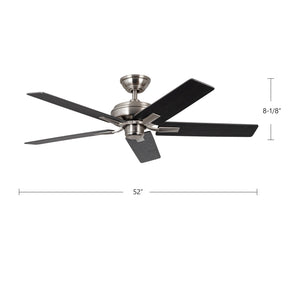 Erikson 52-in White FAN Ceiling Fan