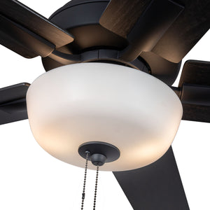 Erikson 52-in White FAN + LED KIT with Bulb Ceiling Fan