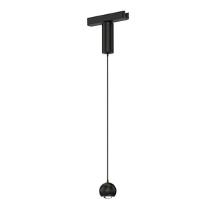 Continuum Track 2" Sphere Pendant - Black