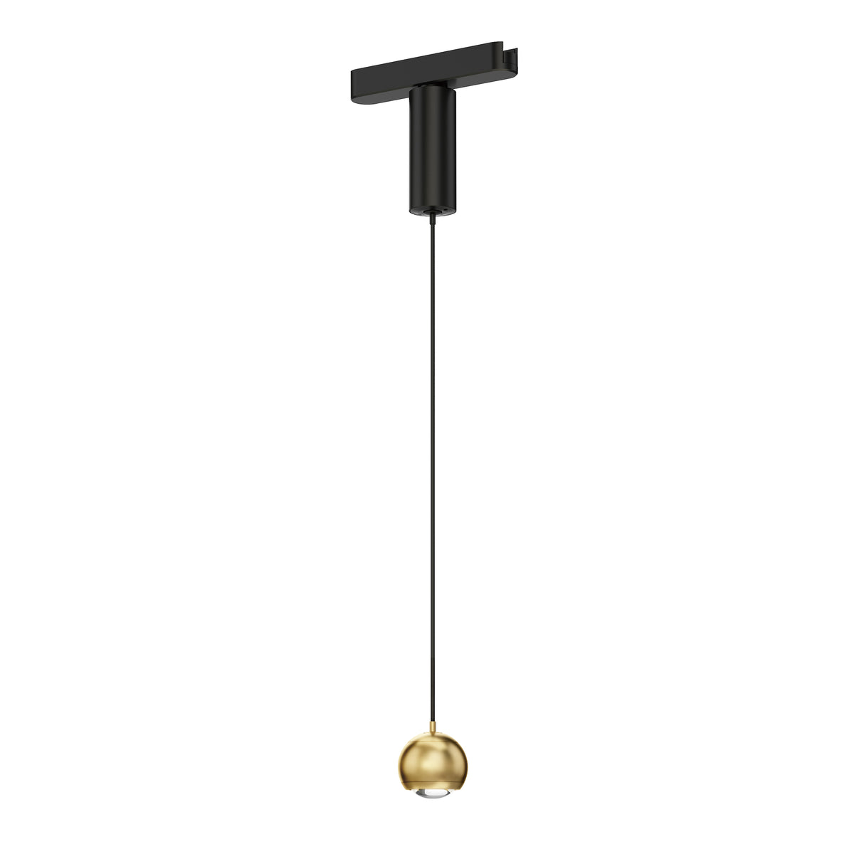 Continuum Track 2" Sphere Pendant - Black