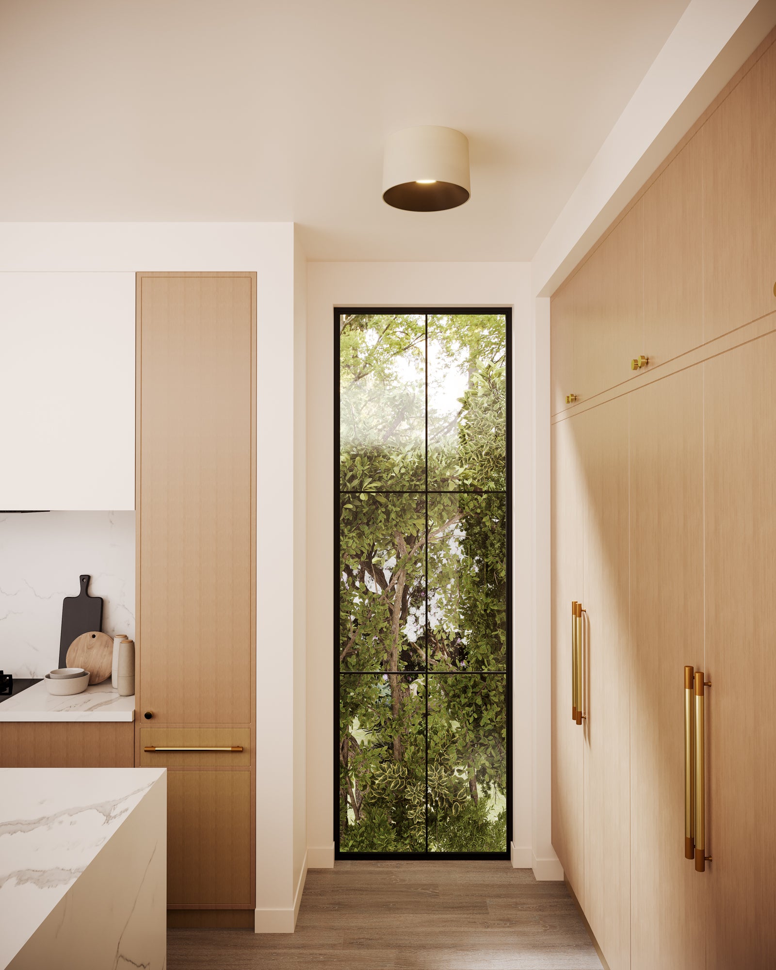 Etta 13-in Flush Mount