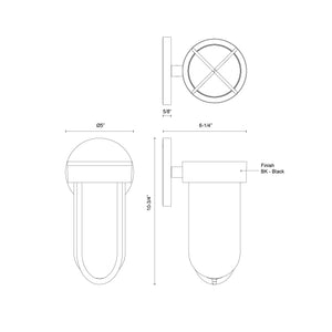 Davy Exterior Wall Sconce