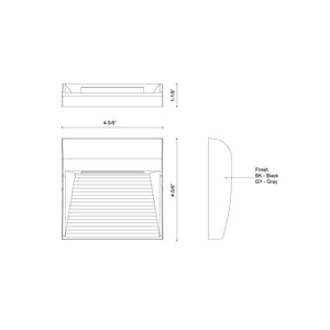 Casa Exterior Wall Sconce