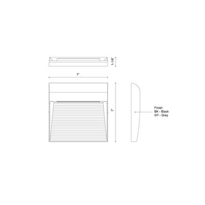 Casa Exterior Wall Sconce