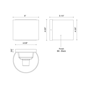 Rene Exterior Wall Sconce